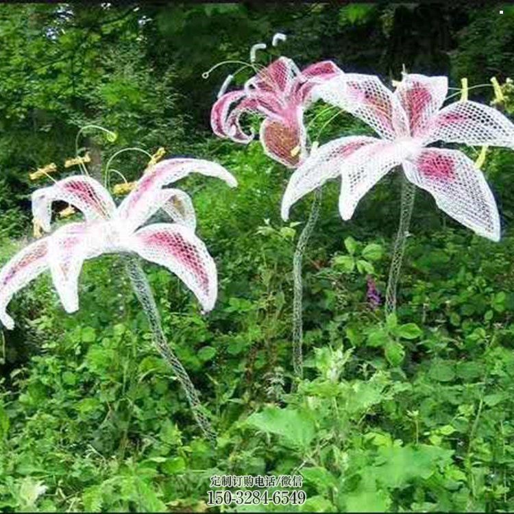 山茶花雕塑精选，中式工艺，镂空山茶花雕塑厂家